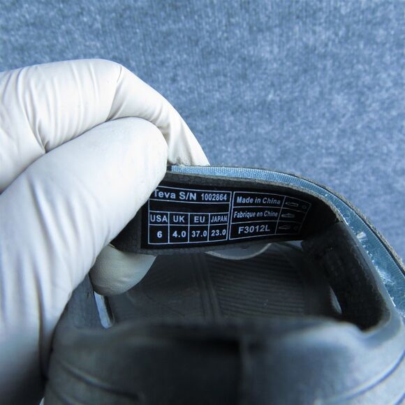 Teva Water Women Sport Sandals Shoes Size 6 Medium Gray Synthetic - Picture 7 of 10